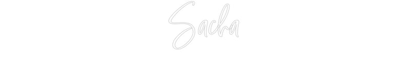 Custom Neon French Version Sacha