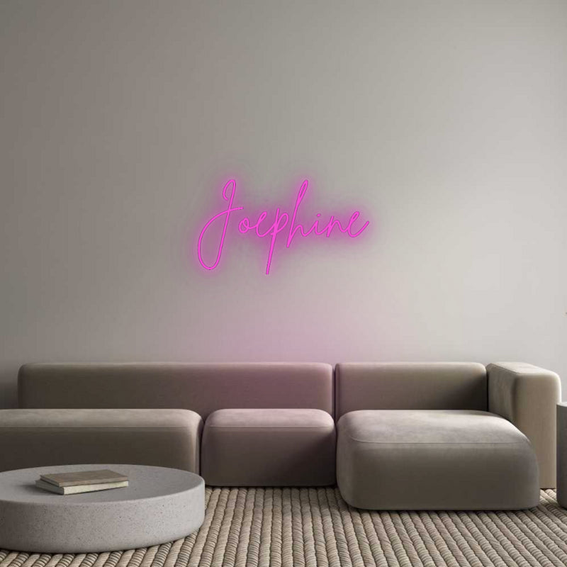 Custom Neon French Version Joéphine