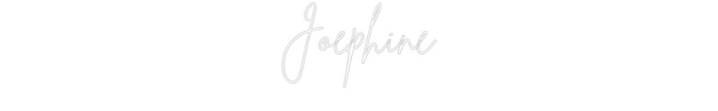 Custom Neon French Version Joéphine
