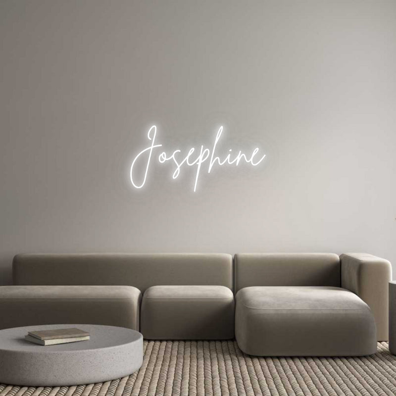 Custom Neon French Version Joséphine