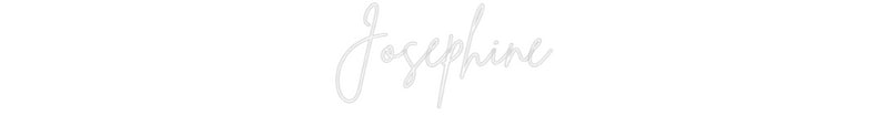 Custom Neon French Version Joséphine