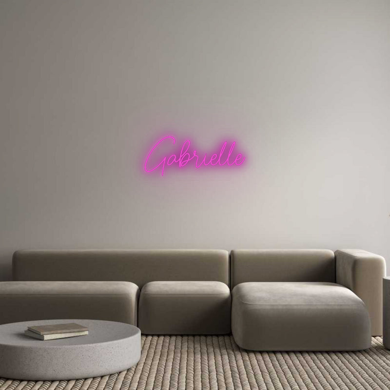 Custom Neon French Version Gabrielle