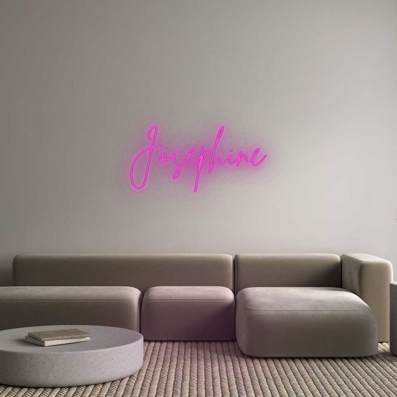 Custom Neon French Version Joséphine