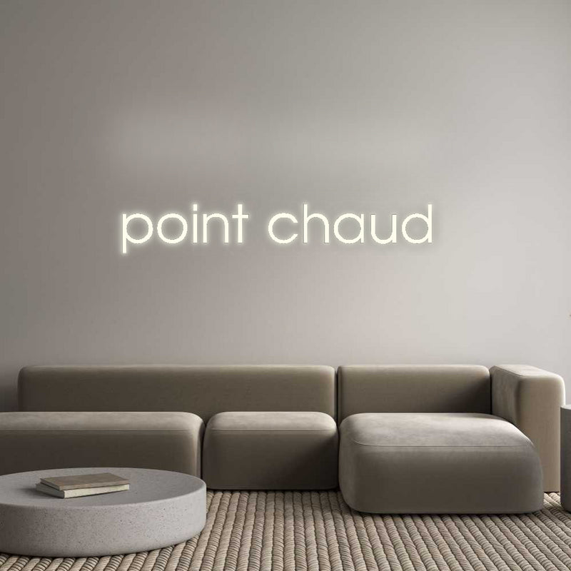 Custom Neon French Version point chaud