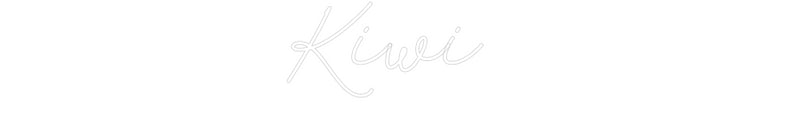 Custom Neon French Version Kiwi