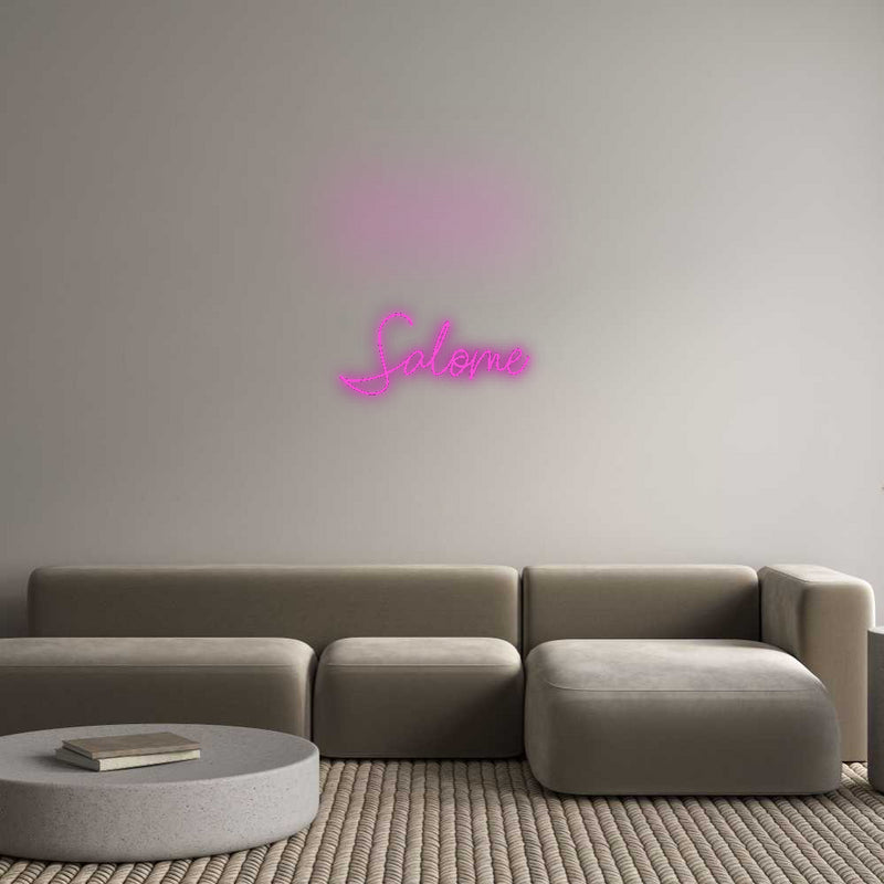 Custom Neon French Version Salome