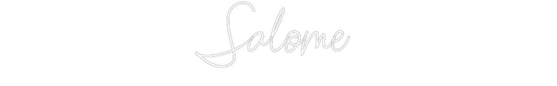 Custom Neon French Version Salome