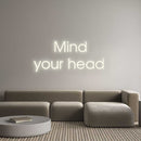 Custom Neon French Version Mind
your he...