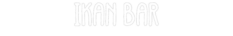 Custom Neon French Version IKAN BAR