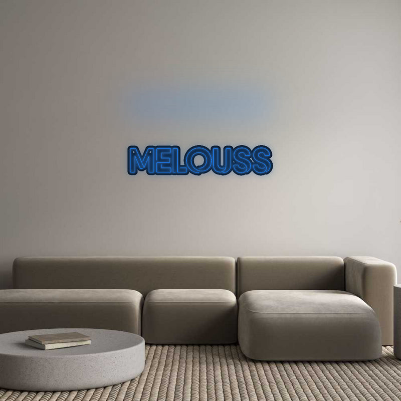 Custom Neon French Version MELOUSS