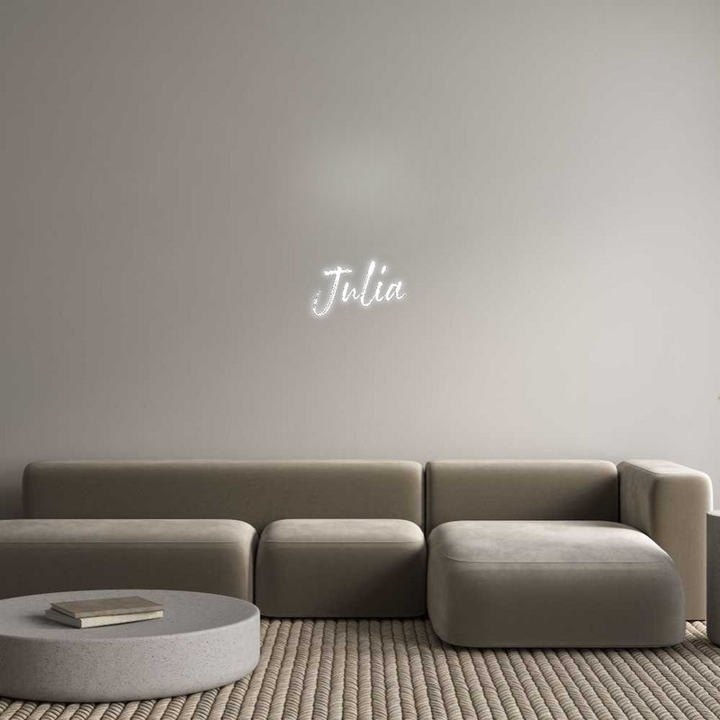 Custom Neon French Version Julia