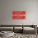 Custom Neon French Version SKOUIK
SKOUIK