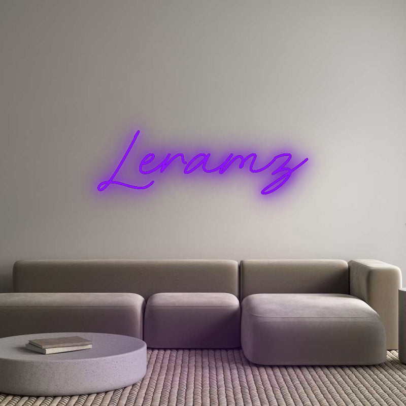 Custom Neon French Version Leramz
