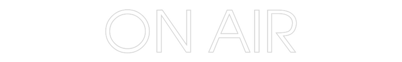 Neon personnalisé new ON AIR