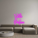 Neon personnalisé new Villa 
Parfu...