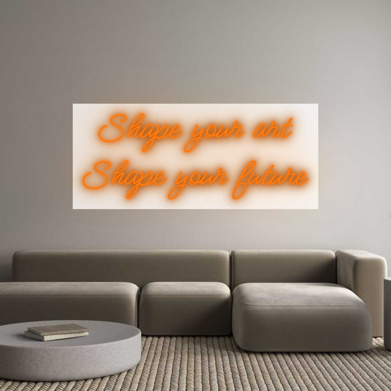 Neon personnalisé new Shape your ar...