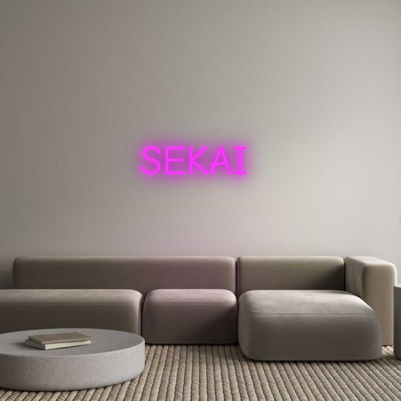 Neon personnalisé new SEKAI