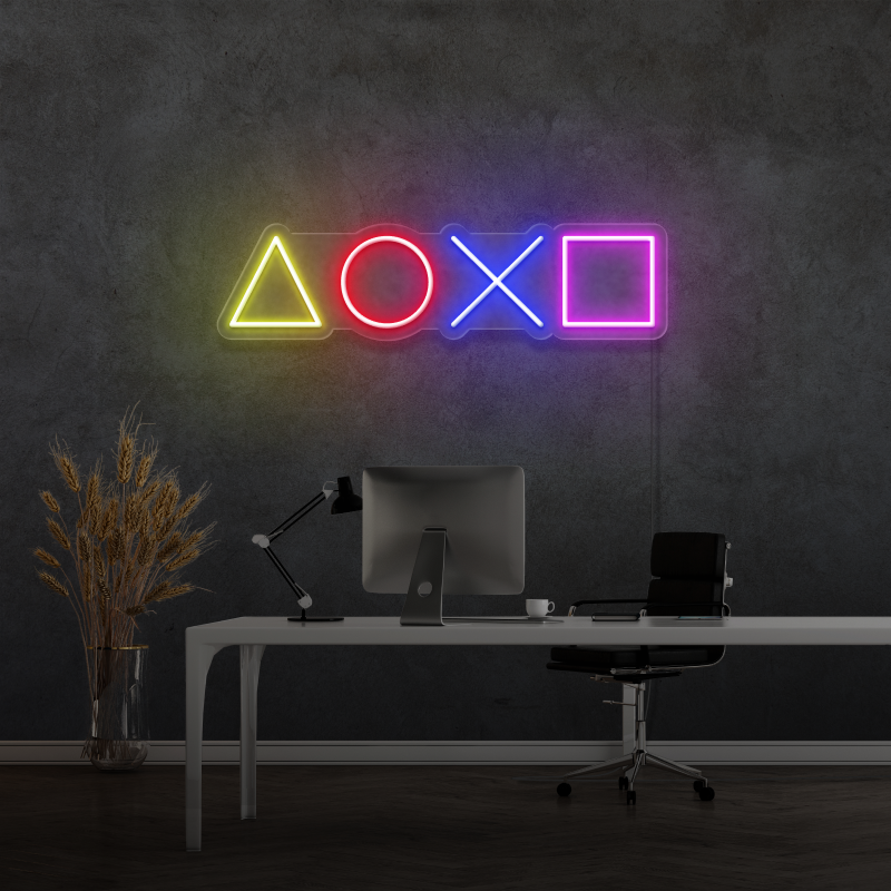 "XOXO" - letrero de neón LED