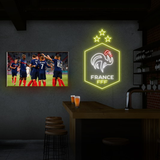 'FFF 3 stars' - LED neon sign
