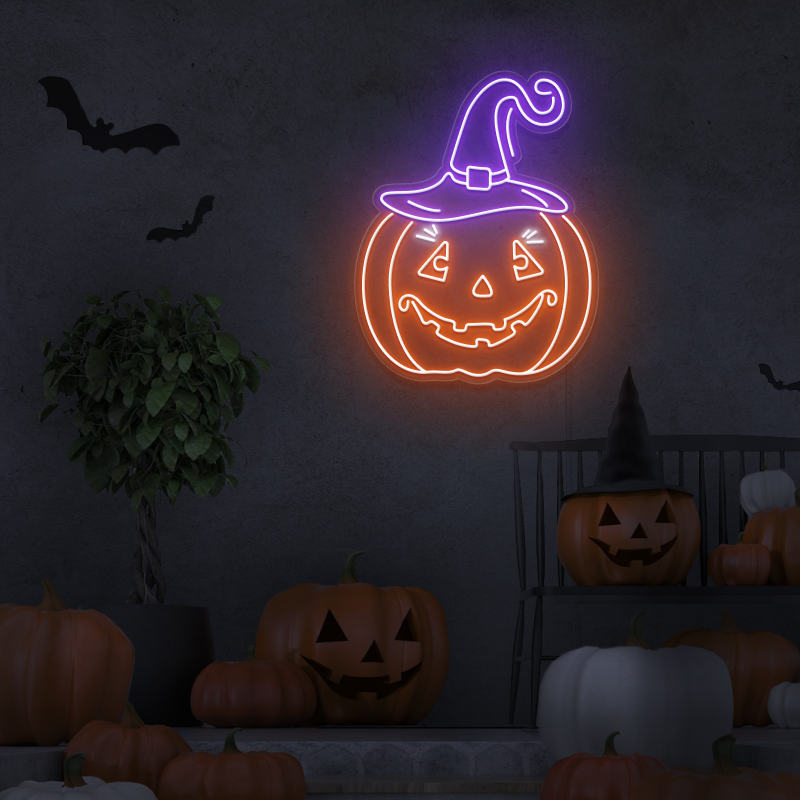 'Pumpkin' - LED neon sign