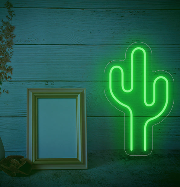 "Cactus Jack" - Signe en néon LED