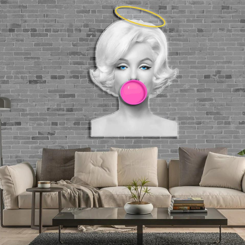 "MONROE" - Insegna al neon a LED