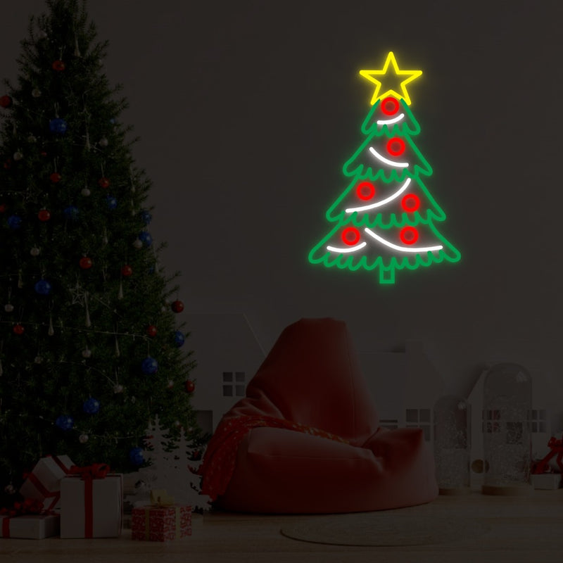 "Albero di Natale" - Insegna al neon LED