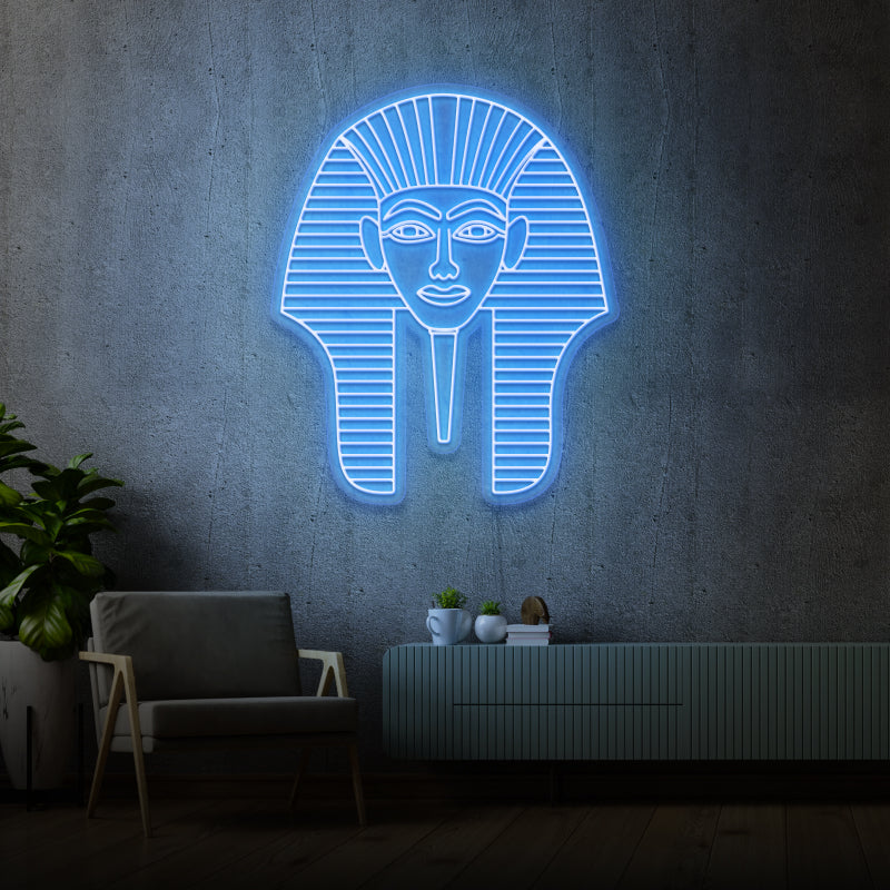 'Tutankhamun' di Margot - Insegna al neon a LED