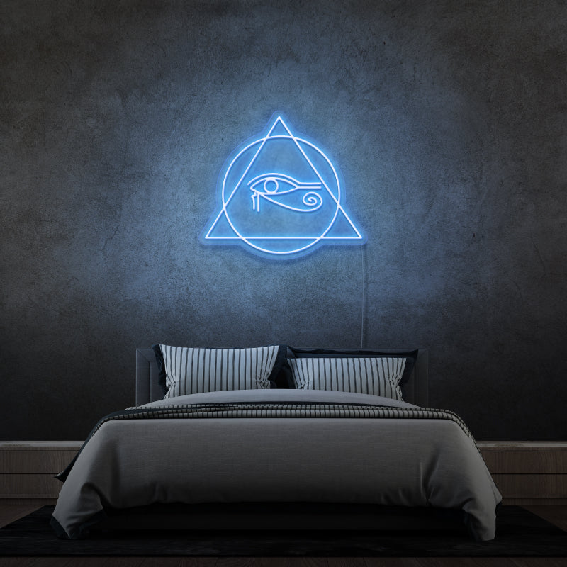 'Eye of Horus' by Margot - LED neon sign