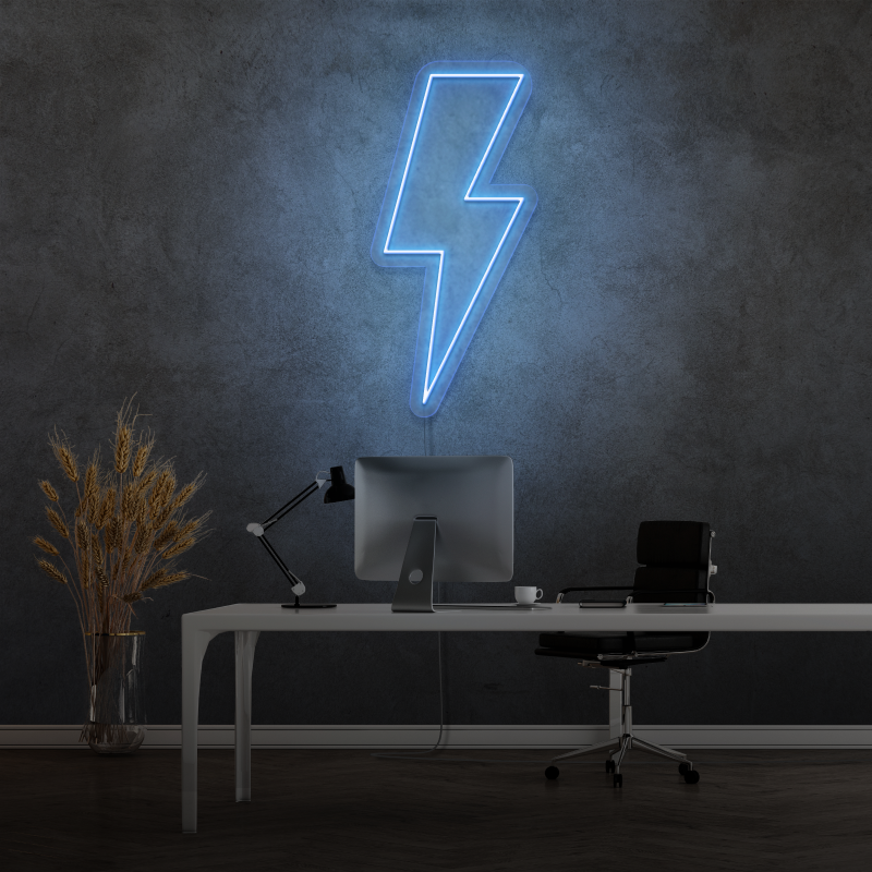 "LIGHTNING" - LED Neon Sign