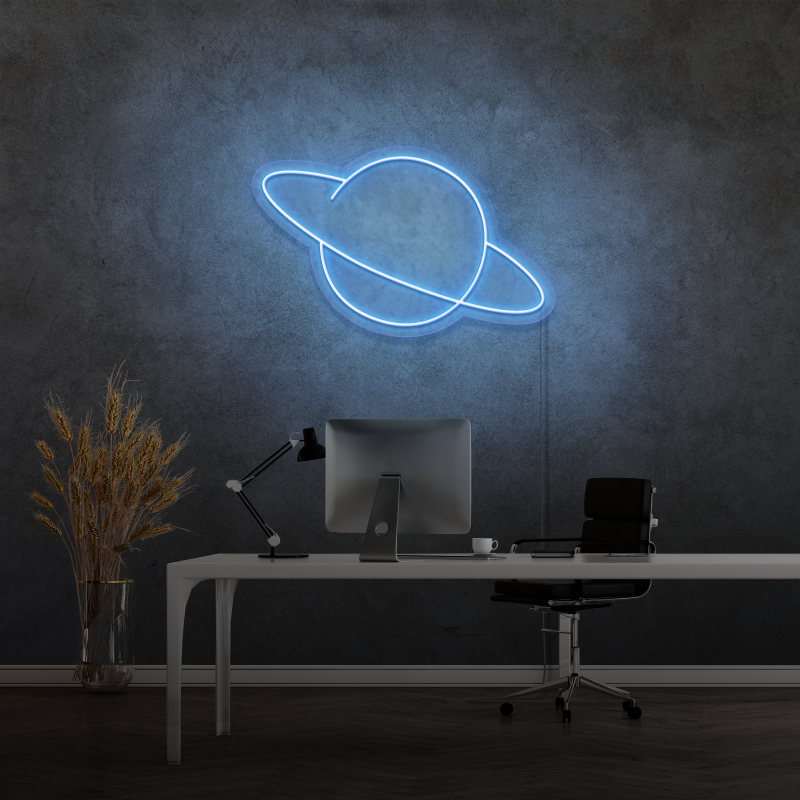 "Planet" - LED Neon Sign