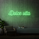 Néon LED "Dolce Vita" – Ambiance à l'italienne