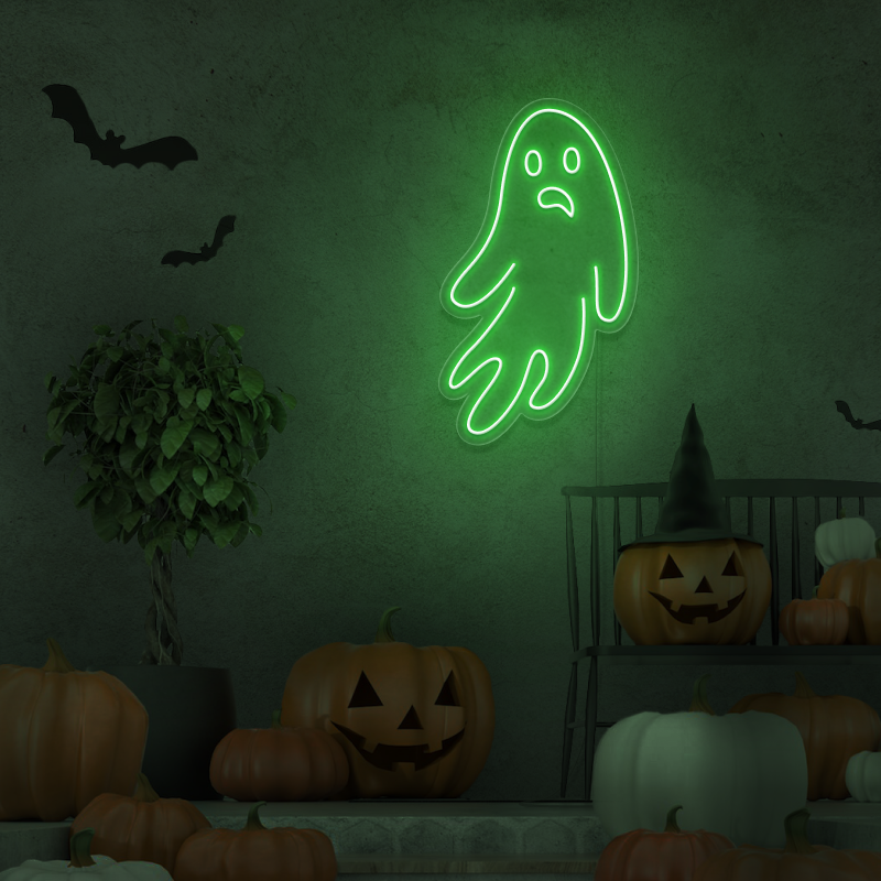 'Fantasma' - letrero de neón LED