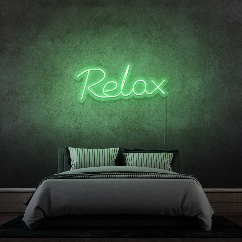 'RELAX' - LED neon sign