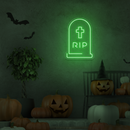 'RIP' - Insegna al neon a LED