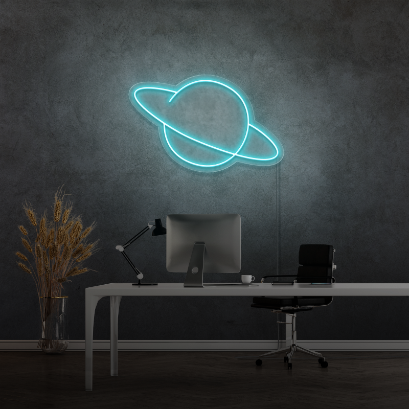 "Planet" - LED Neon Sign