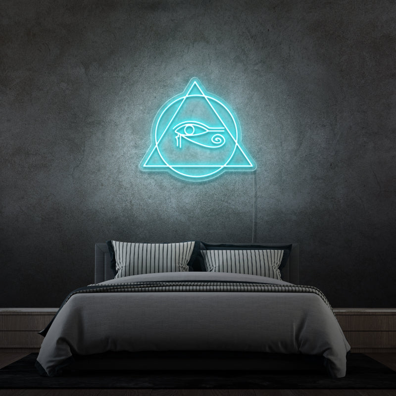 'Eye of Horus' by Margot - LED neon sign