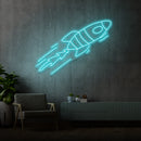 'ROCKET' de Margot - letreiro de néon LED
