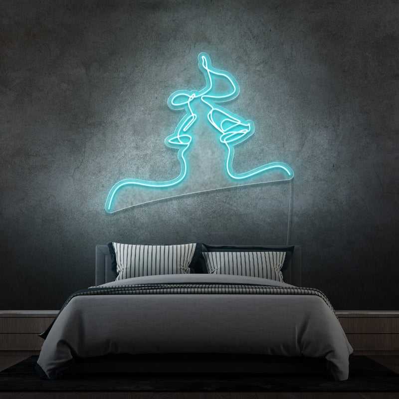 'KISS KISS' by Margot - LED neon sign