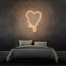 Néon LED "Cœur" – Déco lumineuse romantique
