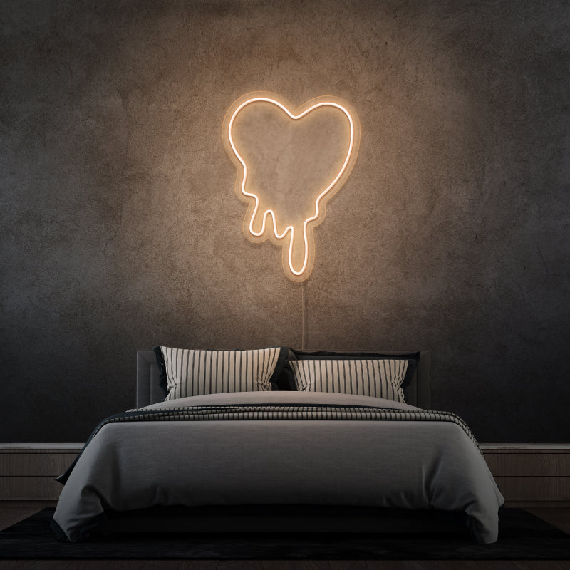 'Cuore' - Insegna al neon a LED