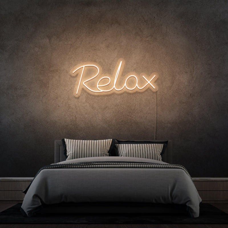 'RELAX' - Insegna al neon a LED