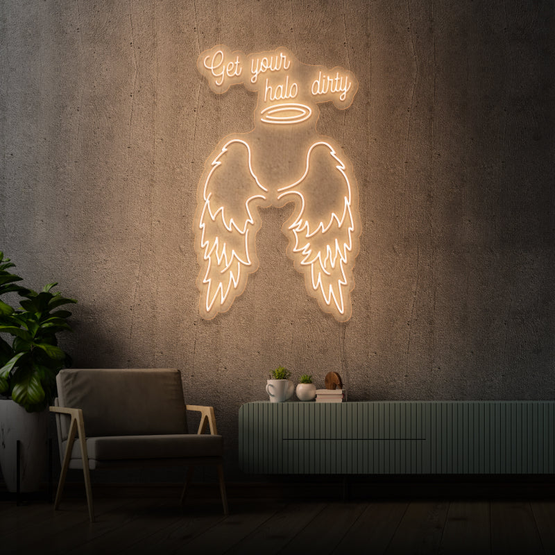 'ANGEL' - Insegna al neon a LED