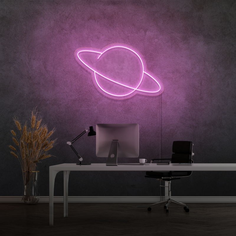 "Planet" - LED Neon Sign