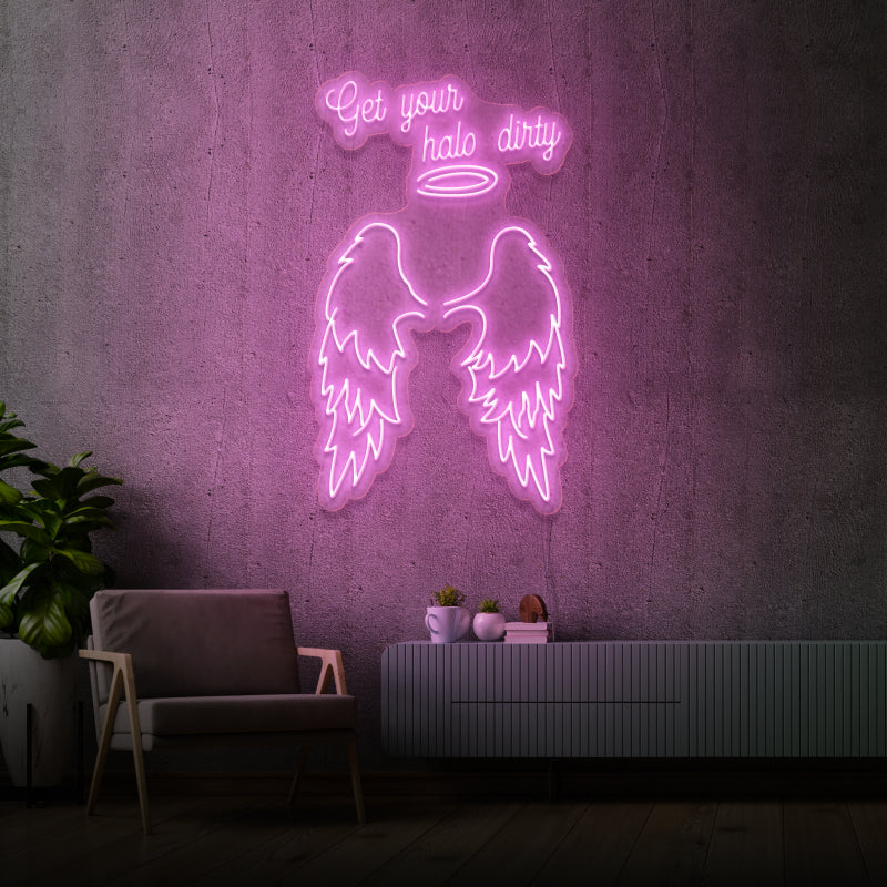 'ANGEL' - Insegna al neon a LED