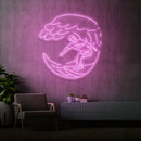 'CATCH THE WAVE' de Margot - Letrero de neón LED