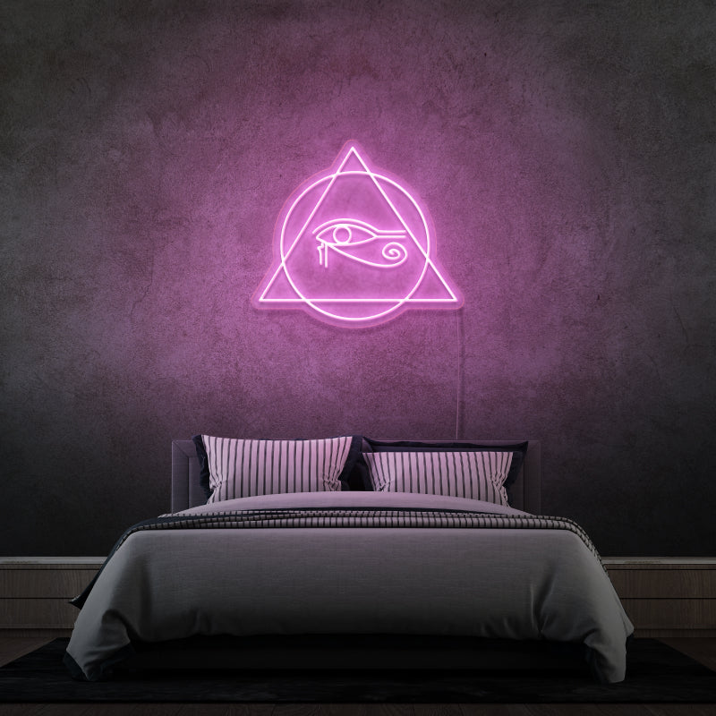 'Eye of Horus' by Margot - LED neon sign