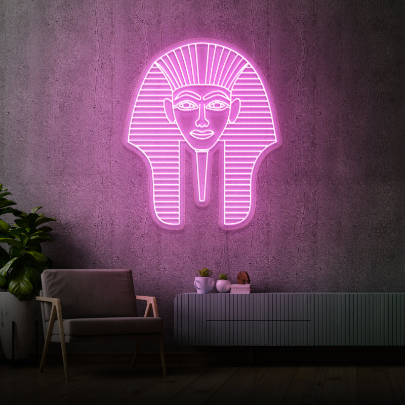 'Tutankhamun' di Margot - Insegna al neon a LED