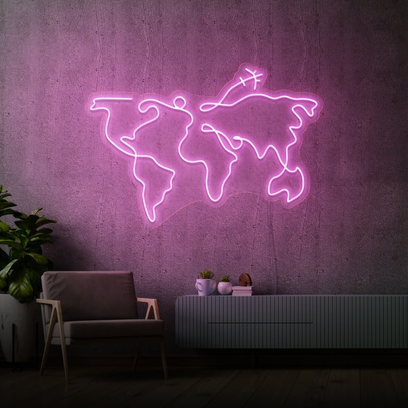 'PLANISPHERE' by Margot - LED neon sign