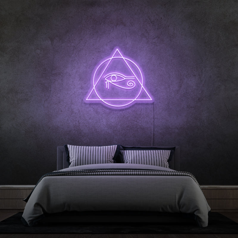 'Eye of Horus' by Margot - LED neon sign